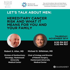Let's Talk About Men: Hereditary Cancer Risk and What it Means for you and Your Family