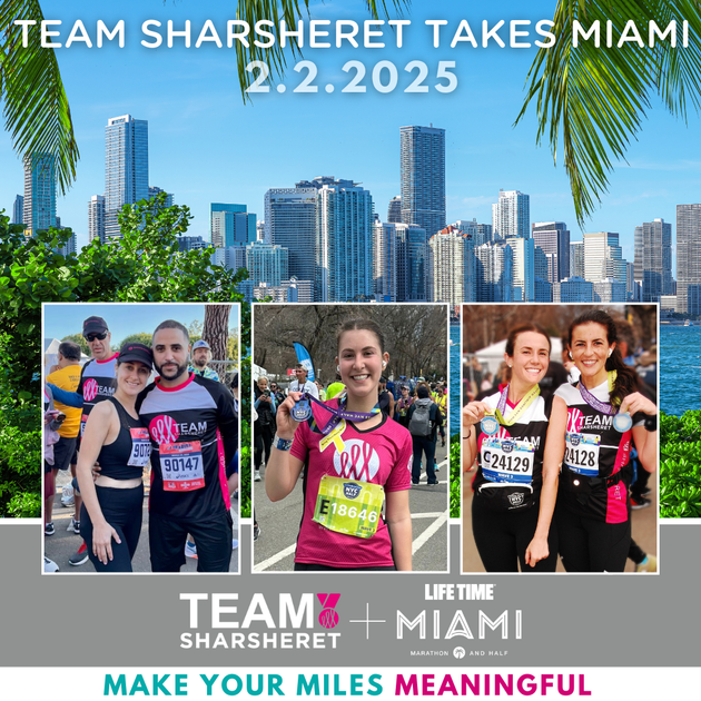 2025 Life Time Miami Marathon and Half — Sharsheret