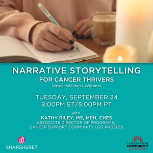 Narrative Storytelling for Cancer Thrivers