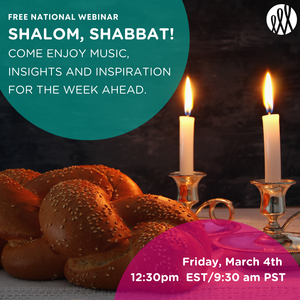 Shalom, Shabbat! March 4th
