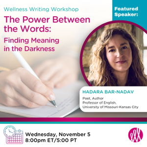 The Power Between the Words: Finding Meaning in the Darkness