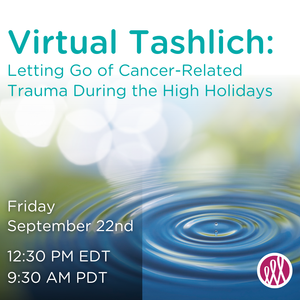 2nd Annual Virtual Tashlich