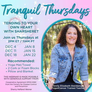 Tranquil Thursdays - December-January