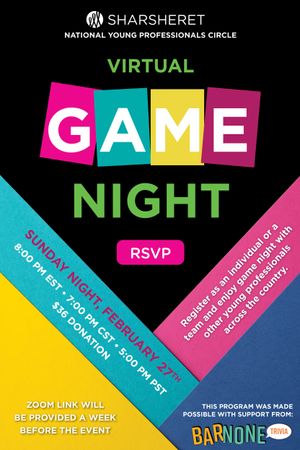 National YPC Virtual Game Night