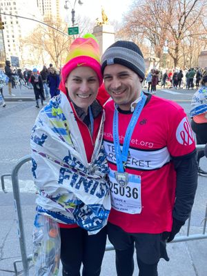 Ari Weiss 2024 Team Sharsheret NYC Half Marathon Fundraiser