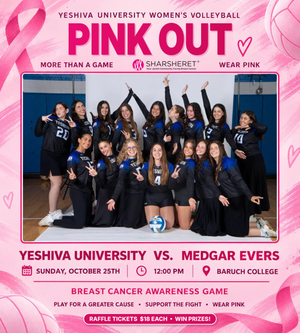 Pink Out - YU Women's Volleyball