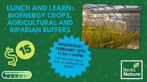 FEBRUARY 15TH- Lunch and Learn: Bioenergy Crops and Agricultural and Riparian Buffers Featuring Dr. Michelle Serapiglia