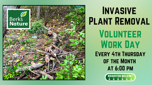 MAY 25th- Volunteer Invasives Removal