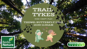 SEPTEMBER 12TH- Trail Tykes- Butterfly Hike
