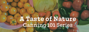 August 25th - A Taste of Nature: Canning 101 Series - Tomato Salsa