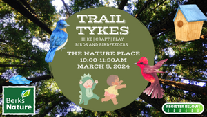 MARCH 5th - Trail Tykes - Birdfeeders