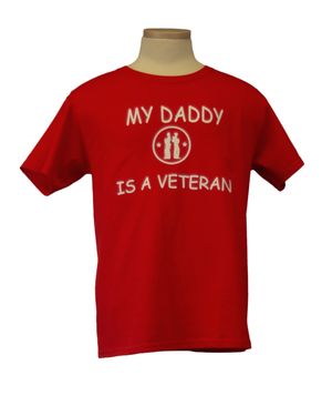 My Daddy Is A Veteran T-Shirt