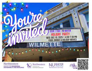 NU Water - CSB - CESR Holiday Party Donation Drive