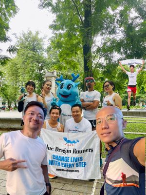 BLUE DRAGON RUNNERS - Change life in every step