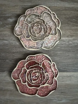 Rose Themed Coasters