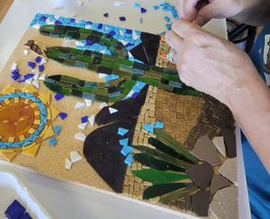 Mosaic Class: Landscape Panel