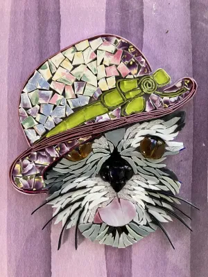Mosaic Pet Portrait