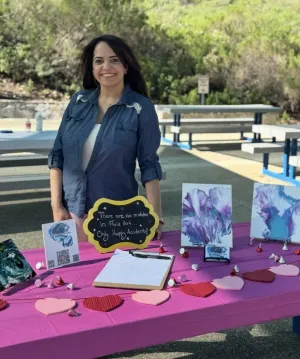 Art in Bloom: Acrylic Pour Painting Workshop