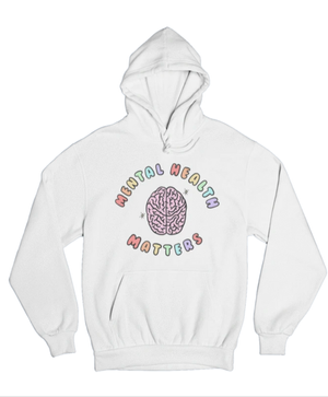 Mental Health Matters White Sweater