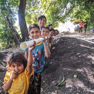 Give Water Pipe ($1 per foot)