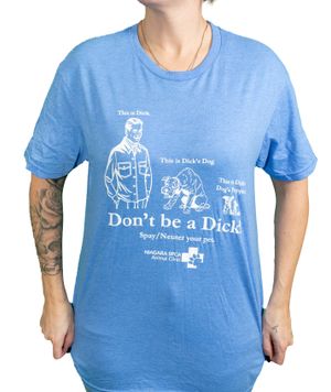 Don't Be A Dick Shirt (Blue)
