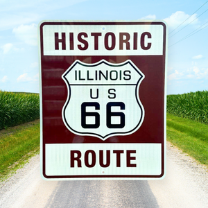 Authentic Route 66 Highway Sign