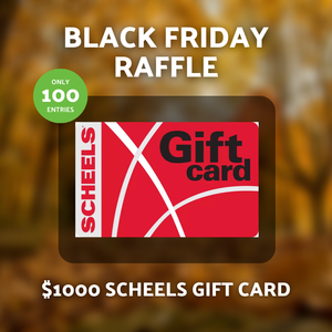 Win a $1000 Scheels Gift Card!