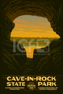 Cave-in-Rock State Park 20x30 Poster (Preorder)