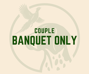 Banquet Only - Couple