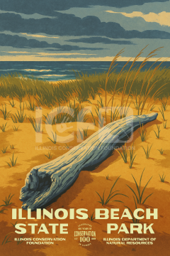 Illinois Beach State Park 20x30 Poster (Preorder)