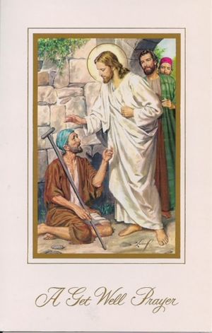 Get Well Prayer-Jesus