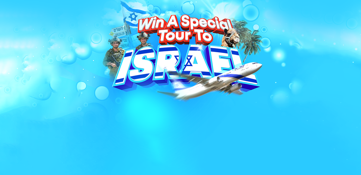 Win a free trip to Israel or $5,000 in cash, and help Israelis in need! - Sponsored Content
