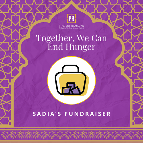 Sadia's Fundraiser
