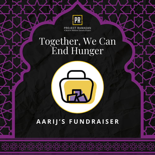 Aarij's Fundraiser