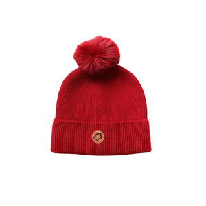 Red Pom Toque