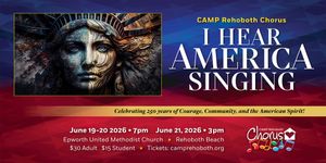 CAMP Rehoboth Chorus - I Hear America Singing