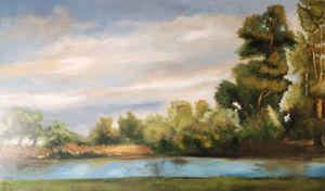 Painting 14 (Broken Frame) $25