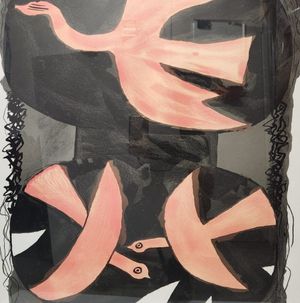 Trois Oiseaux Rouges