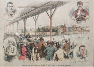 Opening of the Baseball Season in New York at the Polo Grounds $25