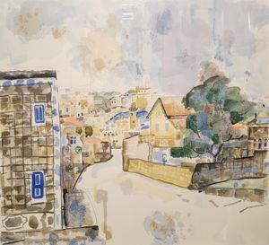 Avigdor Stematsky: Title Unknown (No Glass) $180