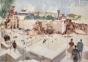 Shmuel Katz: Title Unknown (No Glass) $360