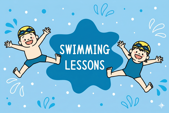 Every Lap Counts. Help Kids Learn to Swim. Go Flames.