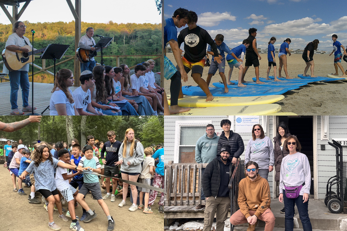 Camp Poyntelle Sababa Beach Camp Island Quest and Food Pantry