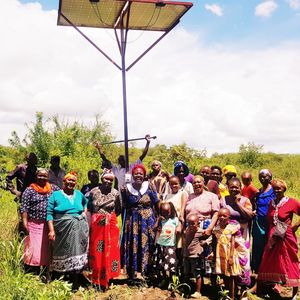 14. Solar-powered well in Kenya - $30