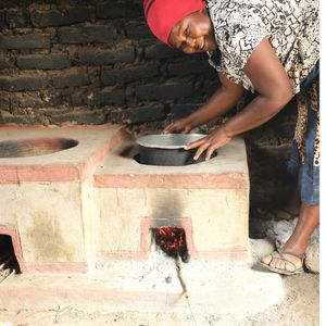 30. Rocket stove in Kenya - $20