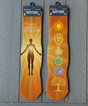 Agape Golden Aura Socks