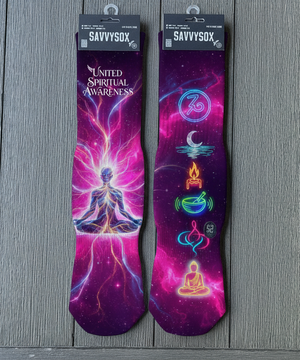 Agape Neon Nirvana Socks