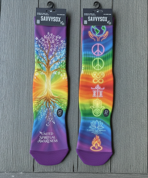 Agape Tree of Life & Global Unity Socks