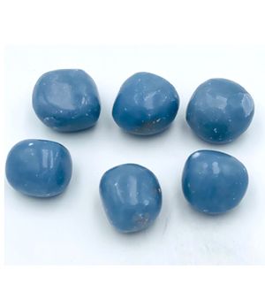 Blue Angelite Pocket Stones