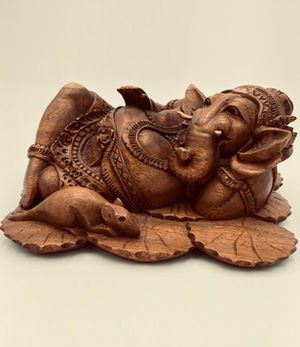 Reclining Ganesha Statue #2